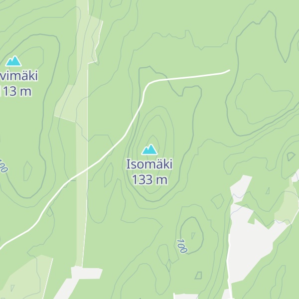 Map of Isomäki