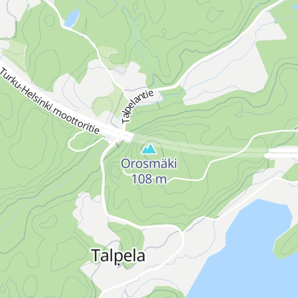 Map of Orosmäki