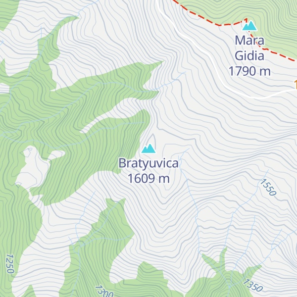 Map of Bratyuvica