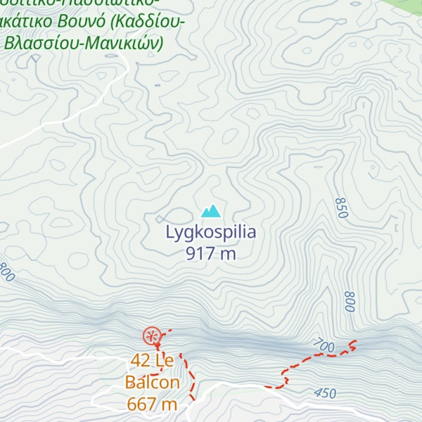 Map of Lygkospilia