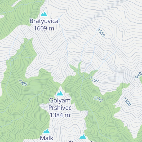 Map of Krkelyanovoto Torish'e