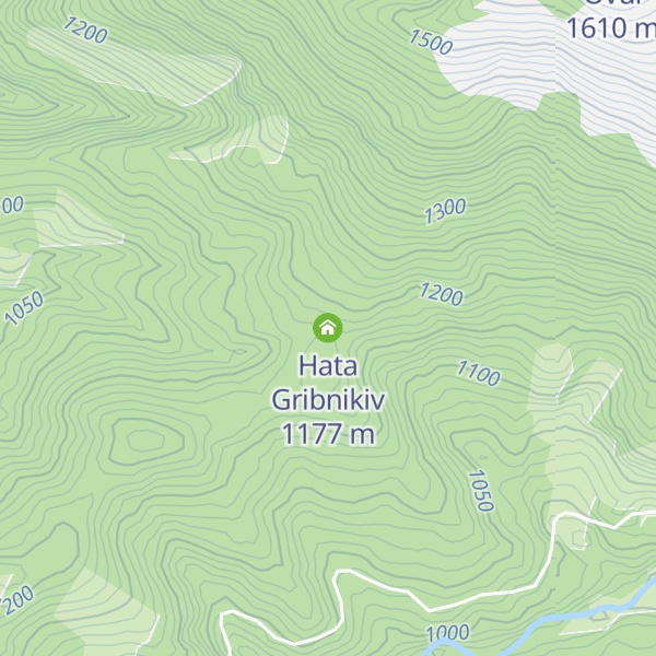 Map of Hata Gribnikiv