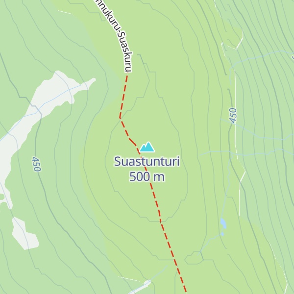 Map of Suastunturi