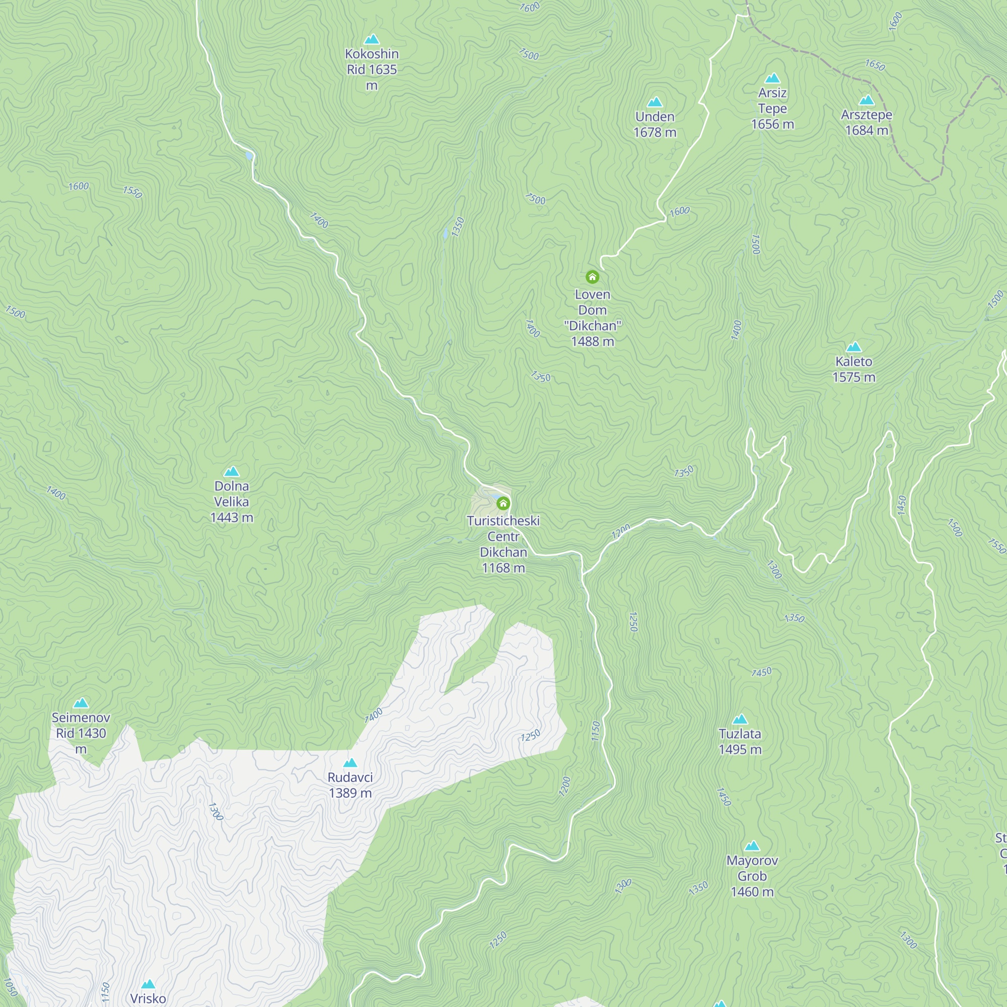 Turisticheski Centr Dikchan map