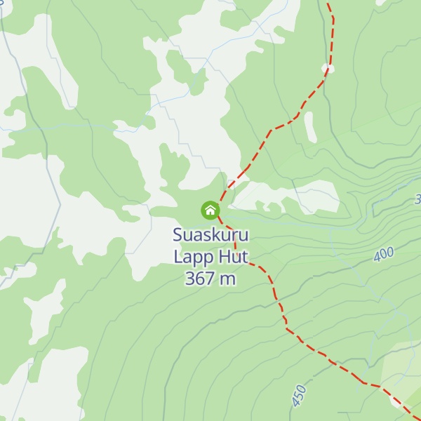Map of Suaskuru Lapp Hut