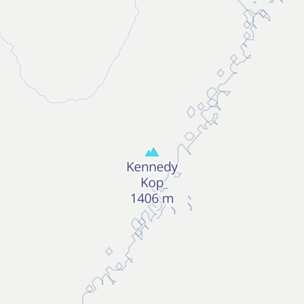 Map of Kennedy Kop