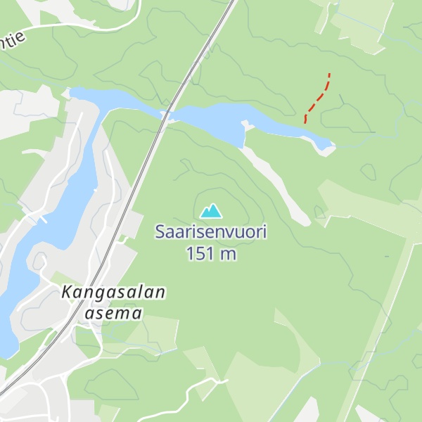 Map of Saarisenvuori