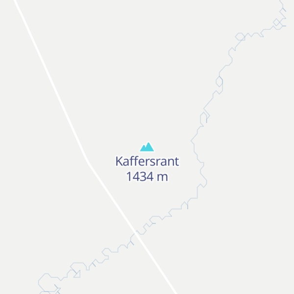 Map of Kaffersrant