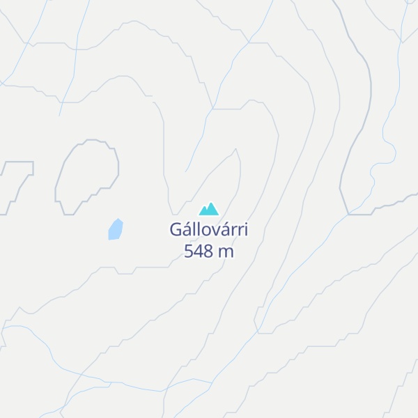 Map of Gállovárri