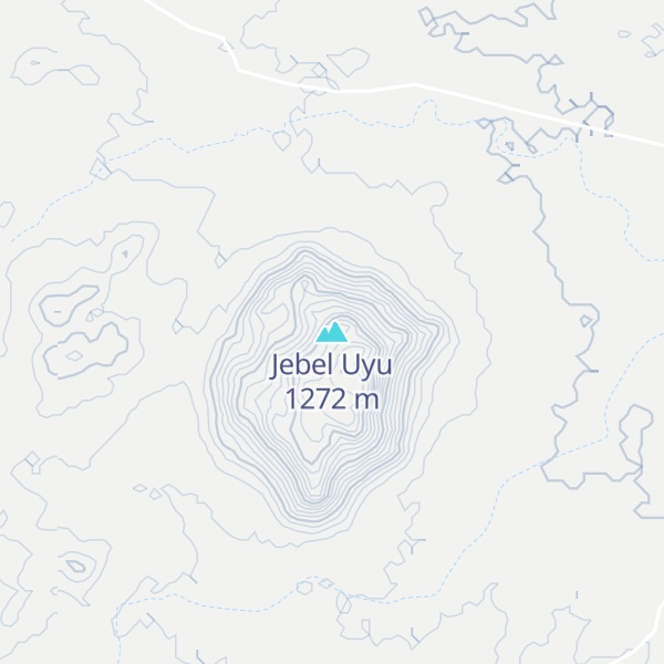 Map of Jebel Uyu