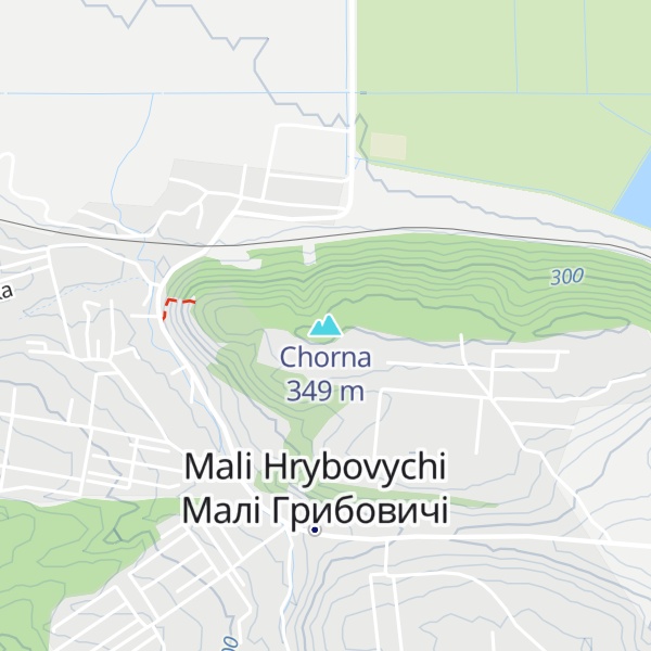 Map of Chorna