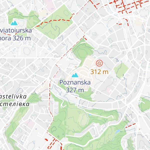 Map of Poznanska