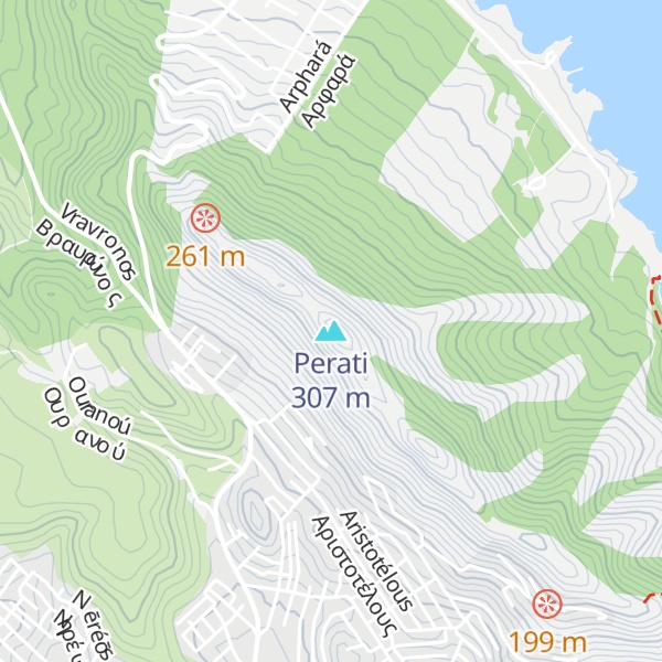 Map of Perati