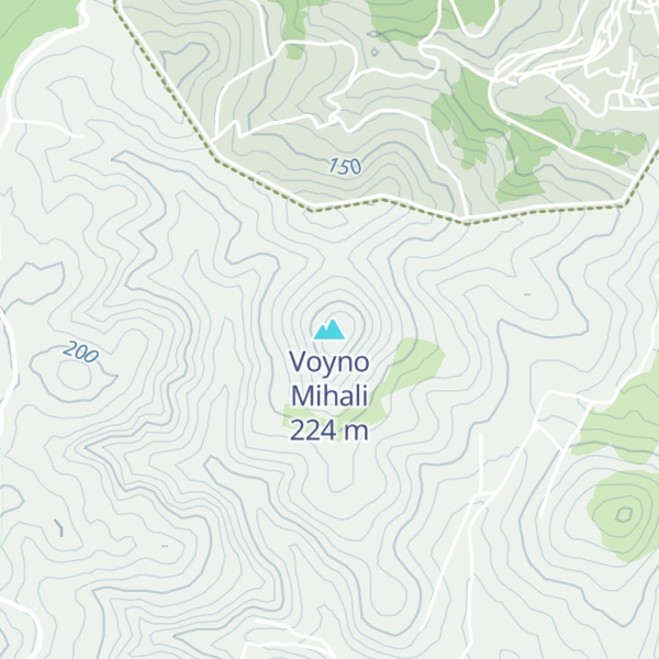 Map of Voyno Mihali