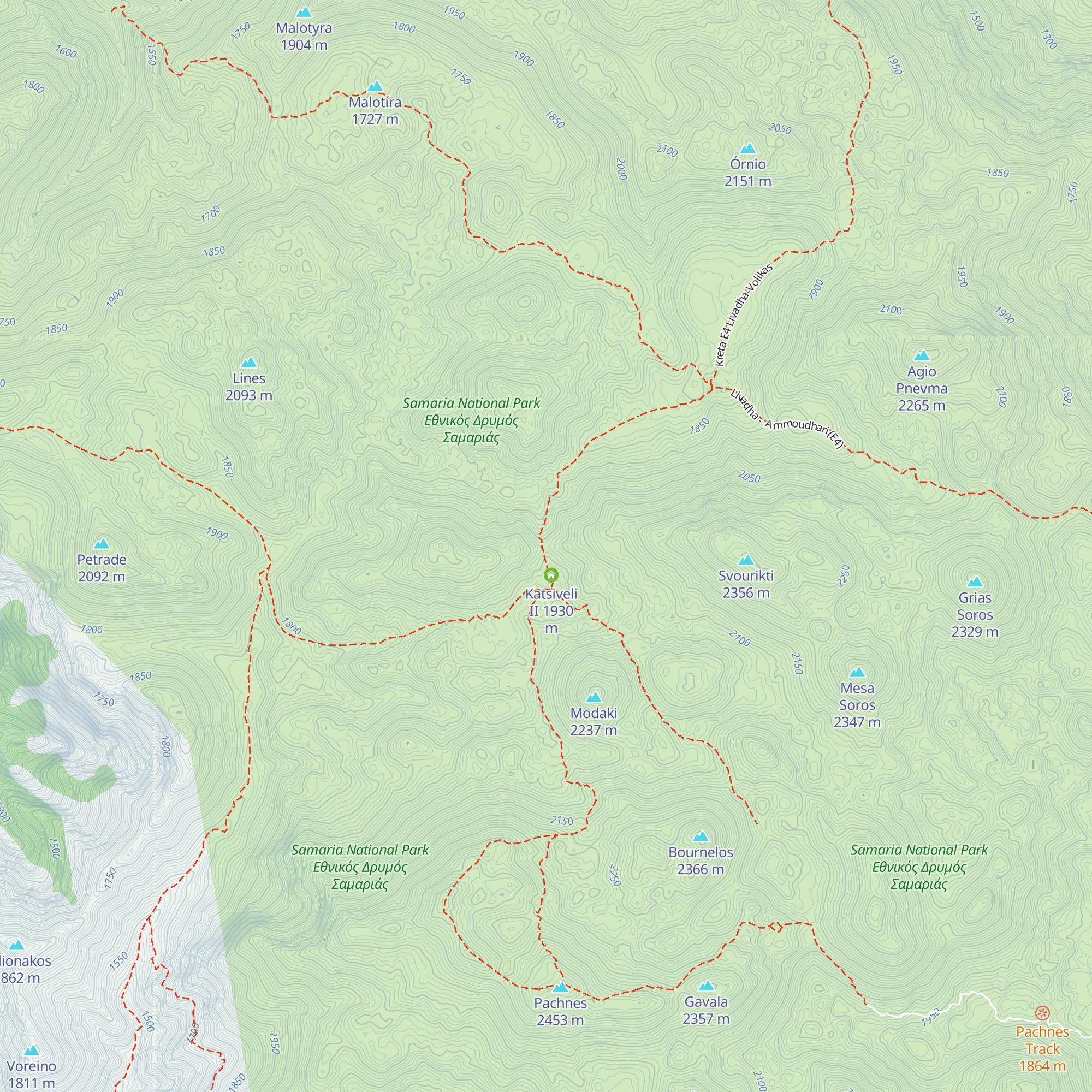 Katsiveli map