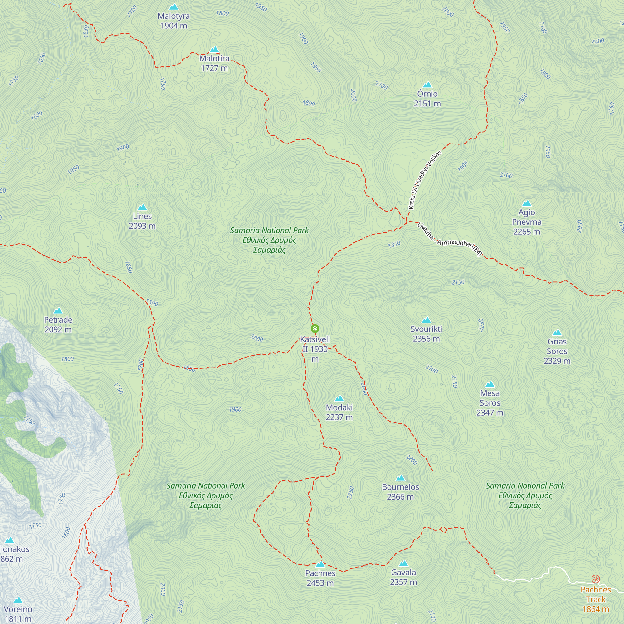 Katsiveli map