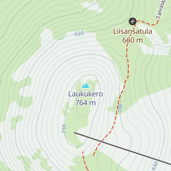 Map of Laukukero