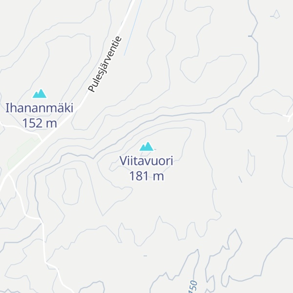 Map of Viitavuori