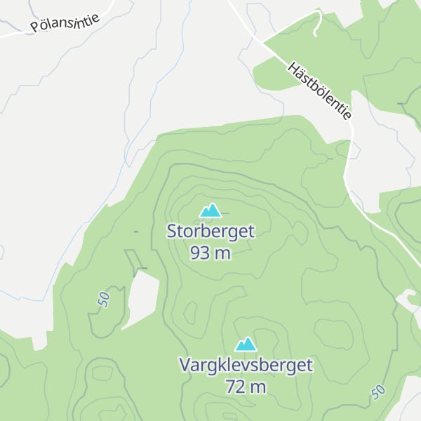 Map of Storberget