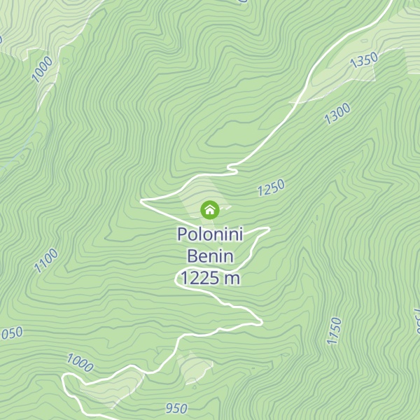 Map of Polonini Benin