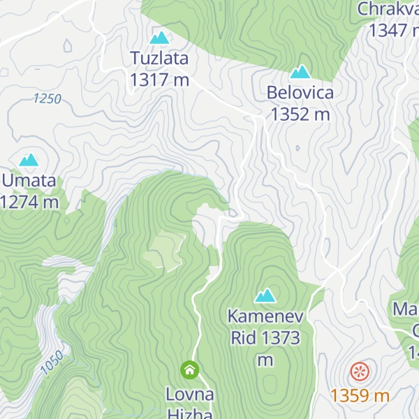 Map of Lovna Hizha "Redovna Niva"