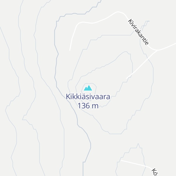 Map of Kikkiäsivaara