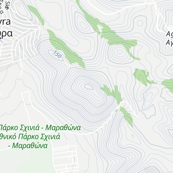 Map of Megali Koryfi