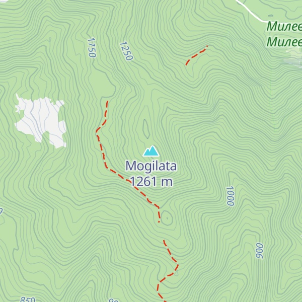 Map of Mogilata