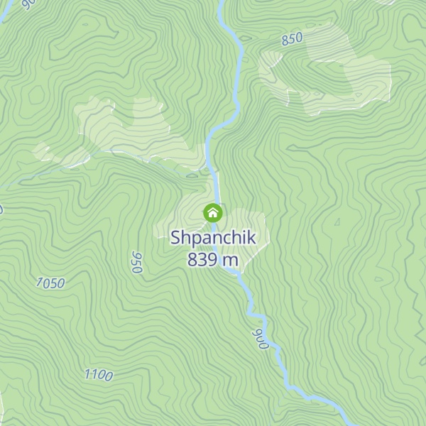 Map of Shpanchik