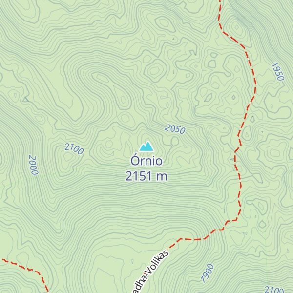 Map of Órnio