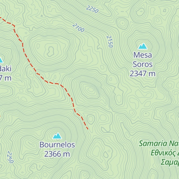 Map of Zouridia