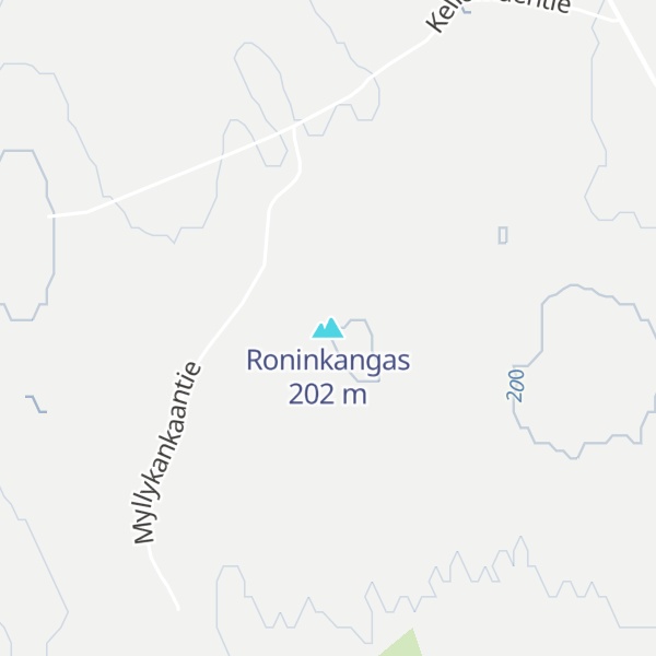 Map of Roninkangas