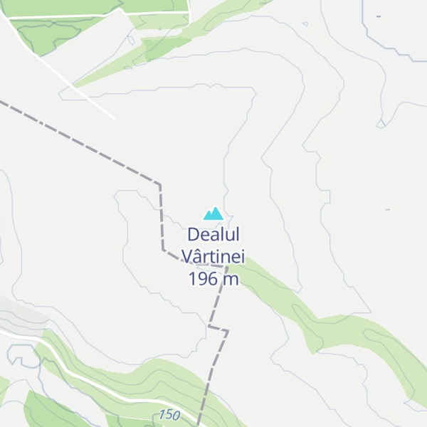 Map of Dealul Vârtinei