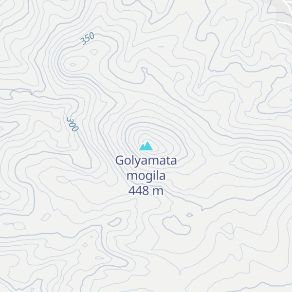 Map of Golyamata mogila