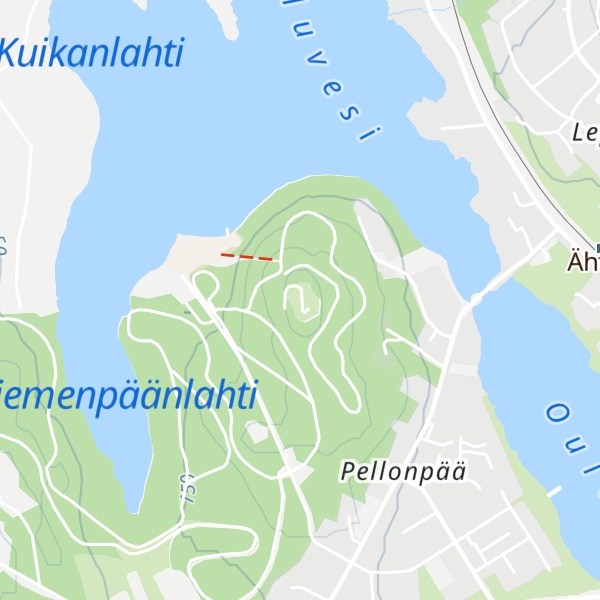 Map of Mustikkavuori