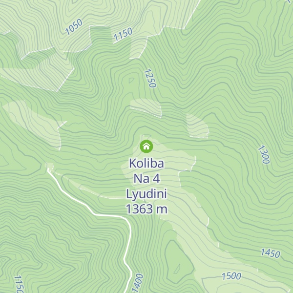 Map of Koliba Na 4 Lyudini