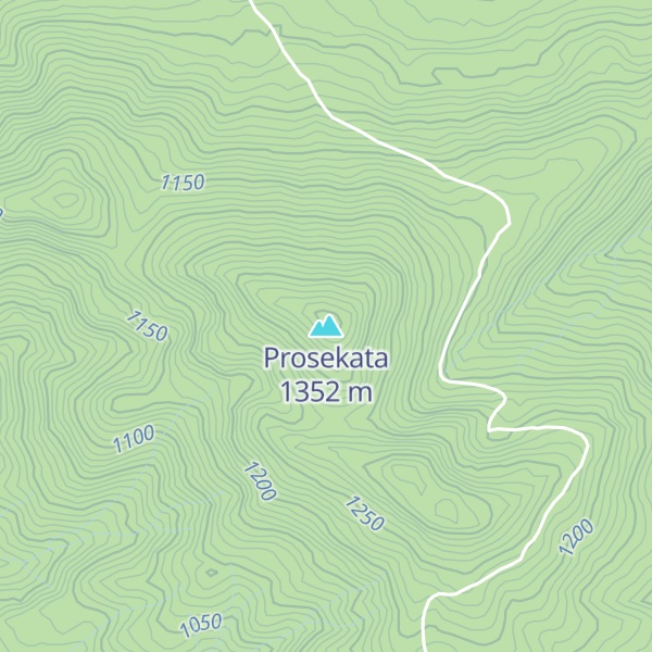 Map of Prosekata