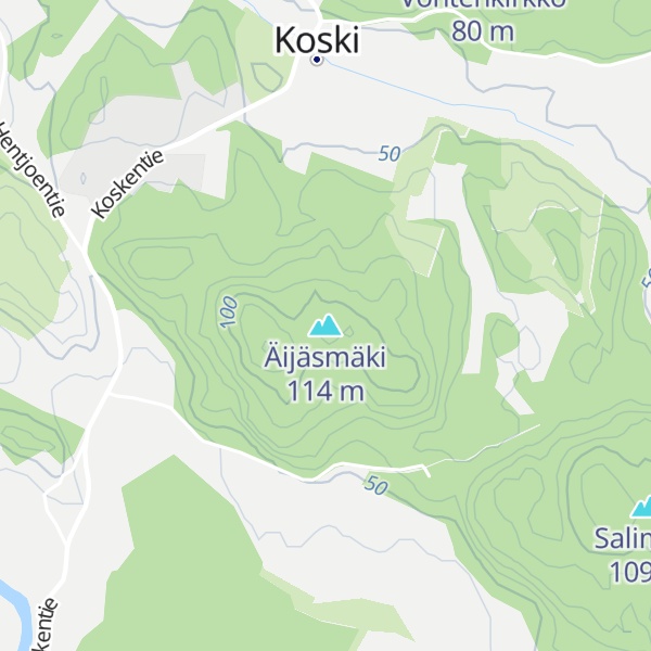 Map of Äijäsmäki