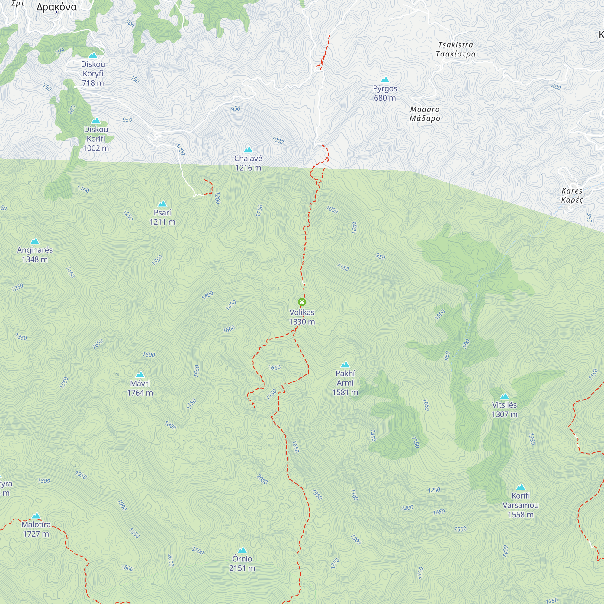 Volikas map
