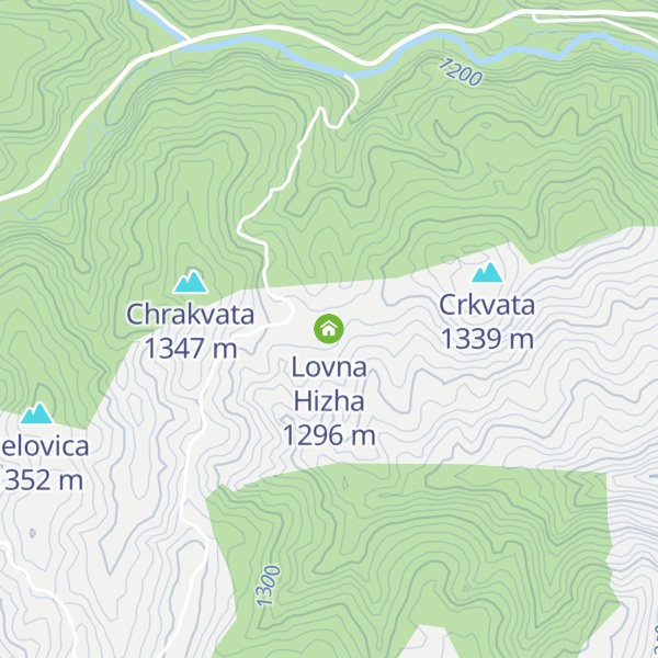 Map of Lovna Hizha