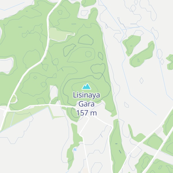 Map of Lisinaya Gara