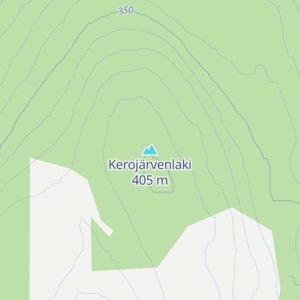 Map of Kerojärvenlaki
