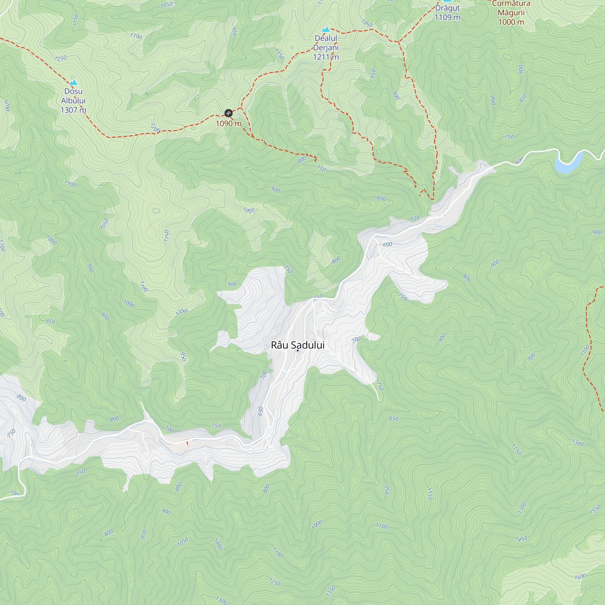 Casa din Valea Boții map