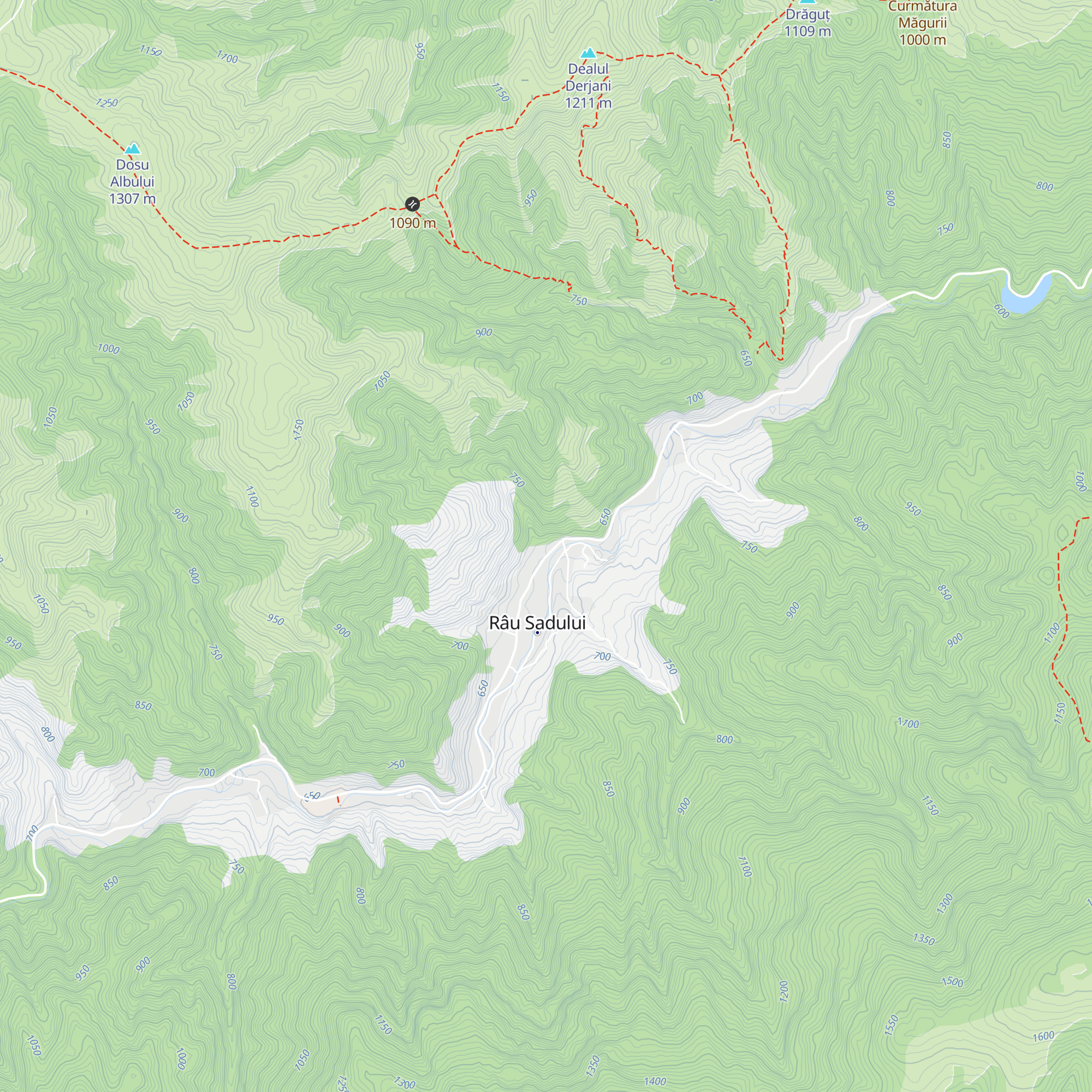 Casa din Valea Boții map