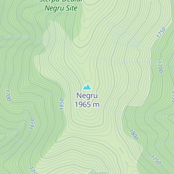 Map of Negru