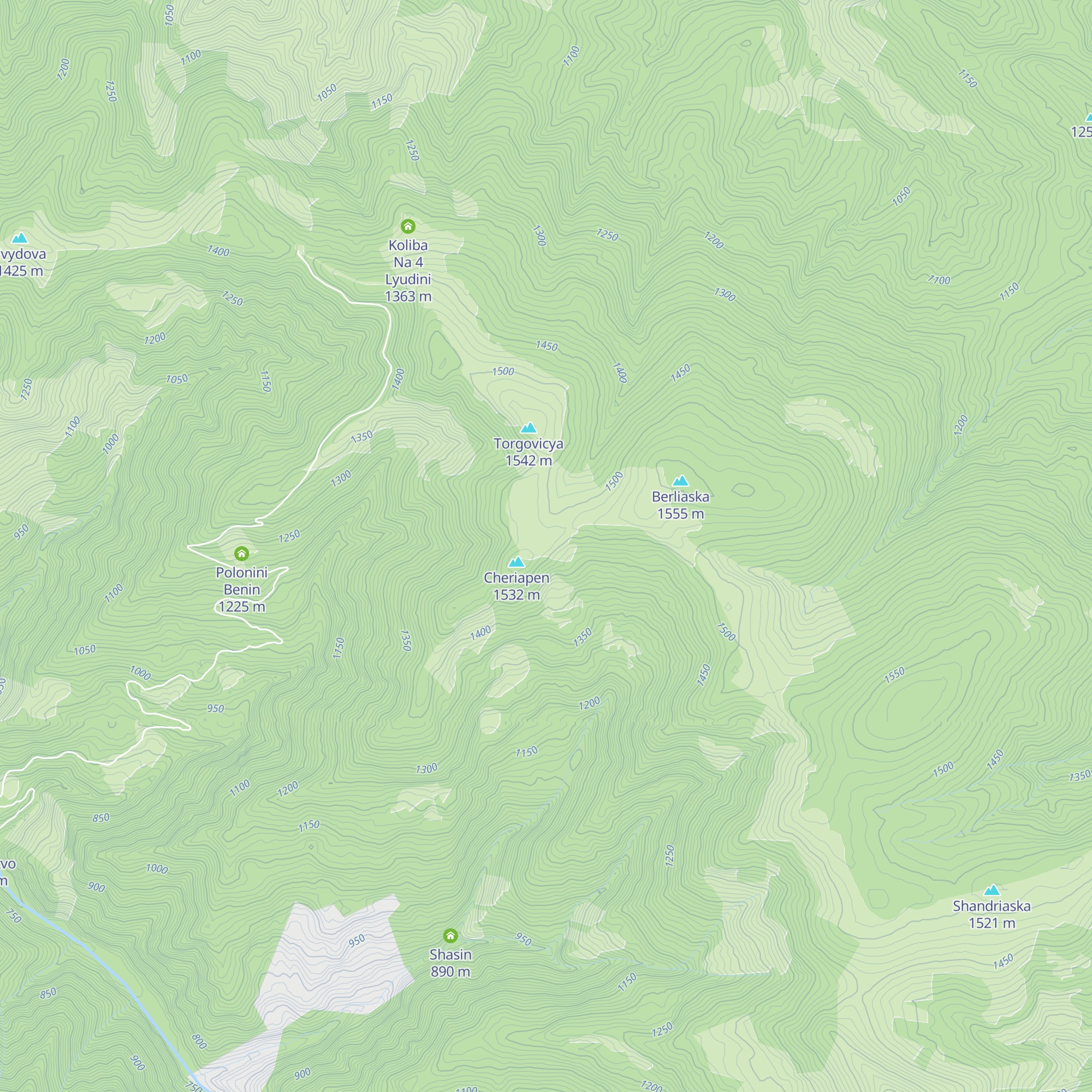 Torgovicya map