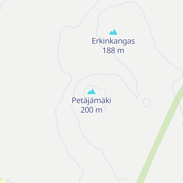 Map of Petäjämäki