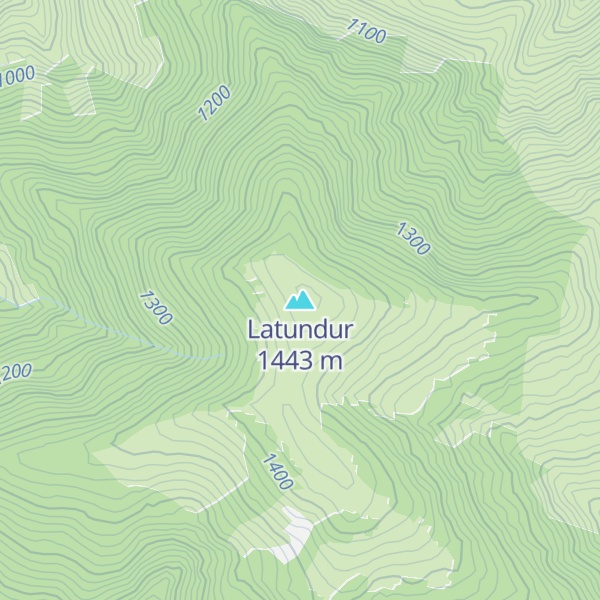 Map of Latundur