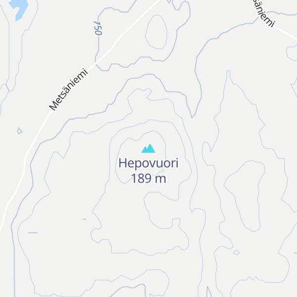 Map of Hepovuori