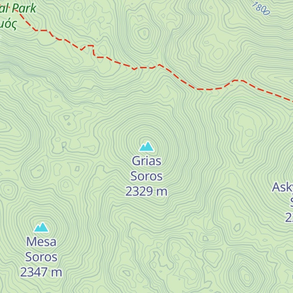 Map of Grias Soros